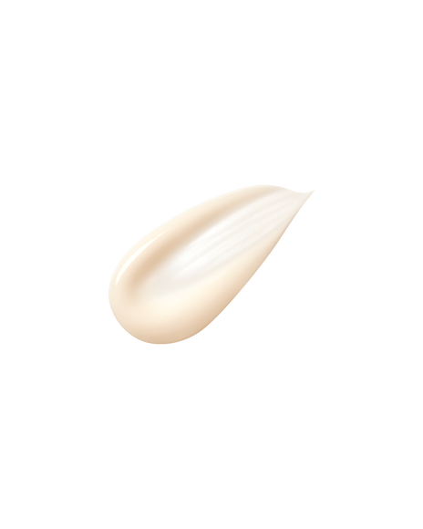 Photo of a smooth, luxurious cream texture in light beige.