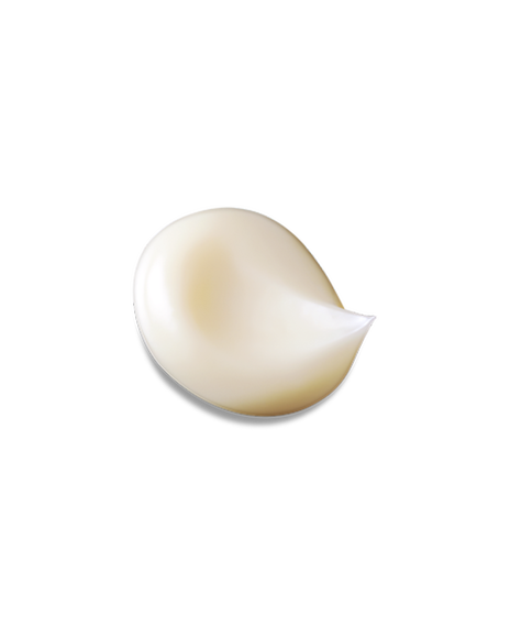 Photo of glossy cream texture with a rich finish.