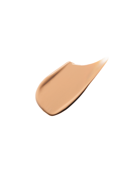 Photo of a creamy, smooth, and glossy texture. Shade: Almond.