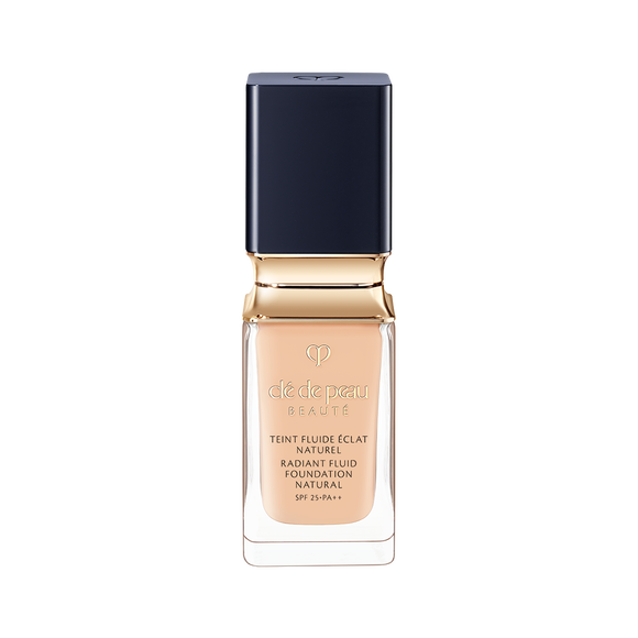 RADIANT FLUID FOUNDATION NATURAL SPF25 PA++ | Clé de Peau