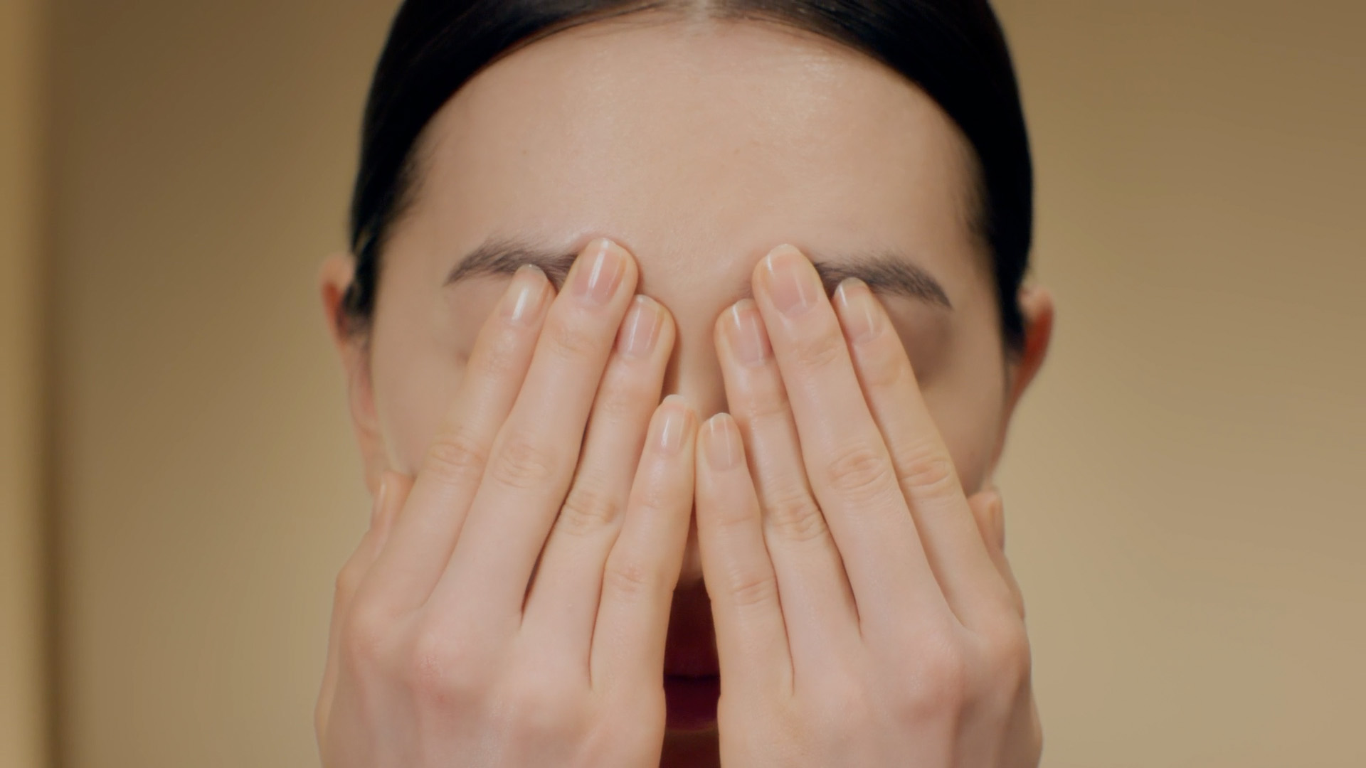 Photo of facial exercise, step 2-1